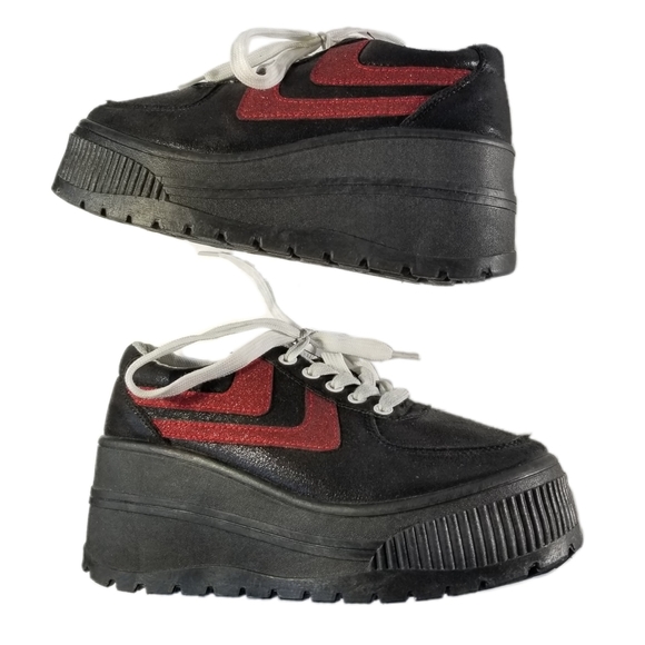 weeboo platform sneakers